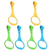 6 Pcs Toddler Exercise Arm Strength Baby Bed Hand Rings Pull up