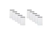 2x 5pc Spirax P541 PP Notebook Notepad 7mm Ruled 96-Pages Writing Stationery BLK