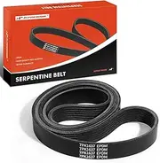 Engine Serpentine Drive Belt Compatible with Honda Civic 2006-2011 & Land Rover Range Rover 2003-2004 & BMW X5 2000-2003, 540i, 740i, 740iL, Alpina B6 xDrive Gran Coupe, M5, M6, 1.8L 4.4L