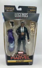 Marvel Legends CAPTAIN MARVEL Nick Fury 6" & Goose Figure - BAF Kree Sentry Arm