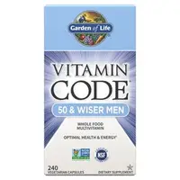 在飛比找Garden of life優惠-Vitamin Code 50 歲以上男性綜合維他命－240
