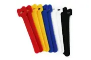 10 Pack of Cable Management Hook & Loop 12cm Cable Ties Multi-Purpose Straps