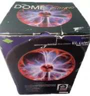 Vintage DOME LIGHTNING Iluma Storm Globe Plasma Ball Psychedelic Retro Decor NOS