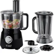 Russell Hobbs RHFP5BLK Desire Food Processor Includes Attachments Matte Black