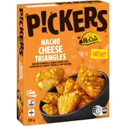McCain Pickers Nacho Cheese Triangles 230g