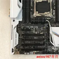 在飛比找露天拍賣優惠-現貨Asus華碩 X99-DELUXE X99主板DDR4 