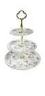 Royal Albert Wild Strawberry 3-Tiered Serving Tray