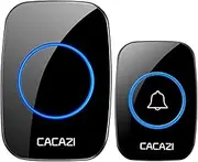 Staright Wireless Doorbell Receiver Transmitter Battery Powered Simple Outside Waterproof Intelligent Remote Control
