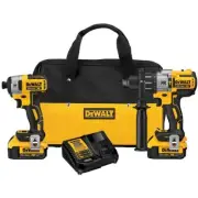 DEWALT 20V MAX Hammer Drill and Impact Driver, Cordless Power Tool Combo Kit