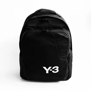 美國百分百【全新真品】Y-3 山本耀司 Yamamoto 後背包 肩背包 大容量 潮牌 LOGO 男包 黑色 CK32