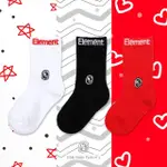 【HOWDE LAB】CREW KIDS SOCKS ELEMENT 元素白 黑 紅 小童襪 三色一組 19FW03-F