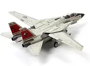 Replica Pre-Build Aircraf F-14A (Tomcat People Squadron) Aircraft Model Die-cast Metal Fighter 1:72 Alloy Model Military Display Model Souvenirs Collection Gift Collection Gift Display