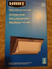 Hart Outdoor 10000 Lumen LED Pack Light - Dusk to Dawn - High Efficiency