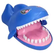 Shark Bite Game Biting Finger Pressing Shark Teeth Trick Toys With Light