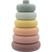 Playground Silicone Ring Stacking Tower Baby/NewbornToy 6m+