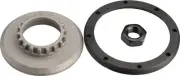 Shimano Deore FH-QC400-HM Rear Hub - QR x 135mm, Center-Lock Disc, HG10, Black,