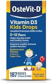 Ostevit-D 3 Pack Of Vitamin D3 Kids Drops 0-12 Years 15Ml