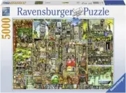 Ravensburger 5000 Piece Jigsaw Puzzle - Colin Thompson Bizarre Town