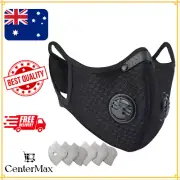 Dust Mask, Reusable Dust Pollution Mask with Activated Carbon Filter