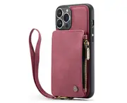 C03 Smartphone Protective Case Scrub Flip Cover for iPhone 14 Pro Max 6.7 inch