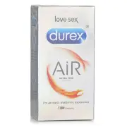 Durex Air Ultra Thin Condoms 10pcs 10pcs/box