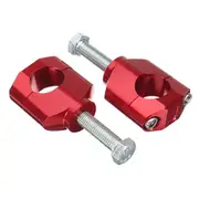 28mm 1 1/8inch CNC Handlebar Fat Mounts Clamps Raiser For Honda/Kawasaki/Suzuki 32 GOLD