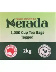 Nerada Tea Cup Bags String & Tag 1000 Pack Carton