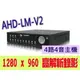 NKA_國產4路監視器AHD-M DVR監控主機 支援1080P 960P 720P CVBS IPCAM 並可混搭使用