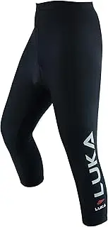 [DAZZEL] Cycling Tights Padded Cycle Trousers Legging Long Pants Mens Exercise Bike