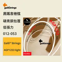 在飛比找蝦皮商城優惠-【GalliStrings】官方正版 民謠吉他弦 義大利弦 