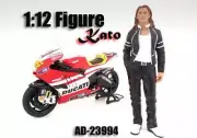 Biker Kato Figure / Figure For 1:12 Scale Motorcycles by American Diorama