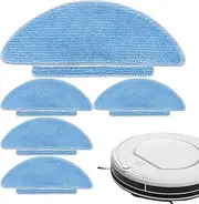 Robot Vacuum Cleaner Mop Cloth - Cleaning Cloths Mop Wipes | Sweeping Robot Cloth, Replacement Parts Robot Mop Pad, Mop Cloth Set, Home Robot Cleaning Cloth