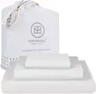 Luxury 800 Thread Count Twin 100% Cotton Sheets - Light Grey Sateen Weave Bed-Sh