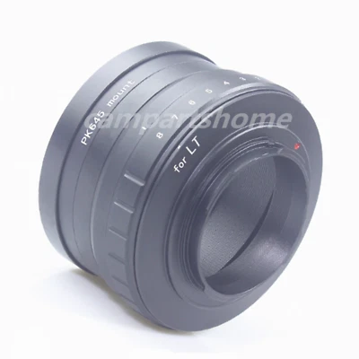 Tilt Pentax 645 PK645 Mount Lens to Leica T LT CL SL TL TL2 Mount Camera Adapter