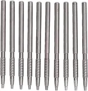 [Generic] Watch Hands Presser, 10Pcs Watch Hand Setting Repair Tool Stainless Steel 0 0.6 0.7 0.8 0.9 1 1.1 1.2 1.3 1.4mm Watch Hands Setting Watch Repairing Tool for Watch