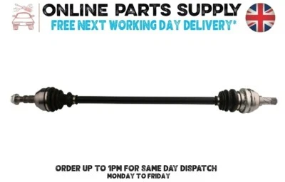 Drive Shaft Front Right For VW SHARAN 2.0 MK1 PHASE 2 (2000 to 2011) -1984CC NEW