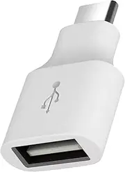 pluX USB 3.1 to USB C Adapter, High Speed Transmission USB C Male to USB Female Adapter,Thunderbolt 3 Type C to USB Adapter with OTG Support for Macbook Air/Pro/Ipad Pro