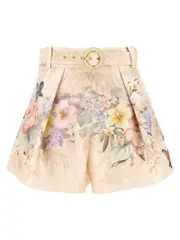 [Zimmermann] Zimmermann-Illuminate Tuck Bermuda E Short Rosa-Donna 2