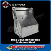 Cal Custom Stainless Steel Drop Down Battery Tray, CAL-4756