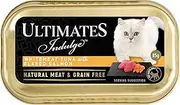 [Ultimates] Cat Pet Food Whitemeat Tuna with Flaked Salmon, Adult, 80 x 85g, 80 Piece