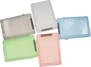5Pcs 2.5 inch Plastic HDD Case, Hard Disk Drive Transparent Box, Shockproof Anti Static Hard Disk Drive Protection Storage Cases