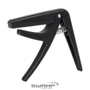 Enya Ukulele Capo Silver Suits Soprano, Concert and Tenor Ukes Spring Mechanism