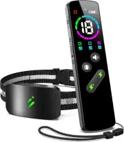 Dog Shock Collar with 10 Levels Beep, 2680FT 4 Modes Electric Dog Training Colla