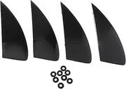 Paddle Board Fin | Long-Lasting Surf Fins,Reinforced Removable Equipment Set Replacement for Paddle Swim Dive Water Activities