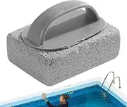 Pool Tile Pumice Stone | Hand-Held Pools Pumice Stone,Calcium Remover for Pool Tile, Pool Tile Cleaner, Easy-Grip Handle, Effortless Stains Cleaning for Pool