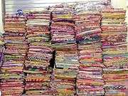 10 Pieces Mix Lot of Indian Tribal Kantha Quilts Vintage Cotton Bed Cover Throw Old Sari Made Assorted Patches Made Rally Whole Sale Blanket
