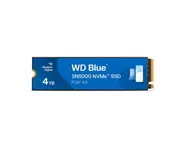 Western Digital WD Blue SN5000 NVMe 4TB SSD 2.5' M.2 2280, 5,500MB/s R 5,000MB/s W, 690K IOPS R / 900K IOPS W, PCIe Gen4 x4, 5-Y Warranty