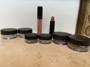 Bare Minerals Lot: Blush/Mineral Veil/Bronzer/Eye Shadows/Lipstick/Gloss New!