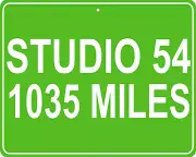 Studio 54 Nightclub - distance from your house