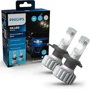 Philips Ultinon Pro6000 Boost H4 LED Headlight Bulb with Road Legal*, 300% Brighter Light**